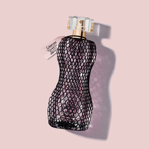Glamour Secrets Black Deo Colônia Feminino Boticário 75ml