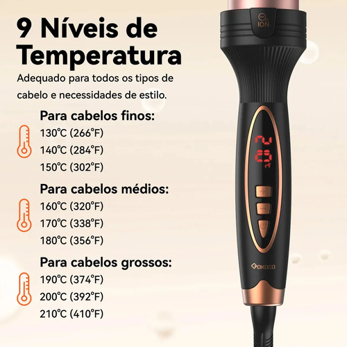 Gokoco GD037 Modeladora/Cacheadora - Preto