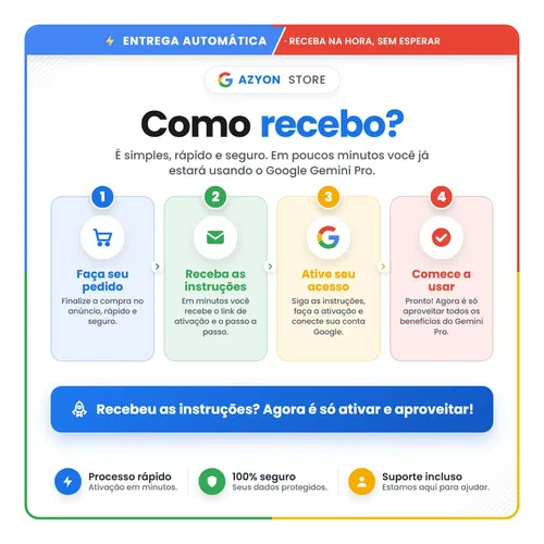 Google Gemini Ai Pro 18 Meses | Via Link De Ativação