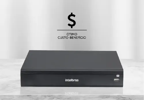 Gravador De Vídeo Ip Nvr 16 Canais 12mp Nvd 1516 Intelbras