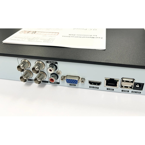 Gravador Digital Dvr 4 Canais Full Hd Ahd 1080p 110v220v
