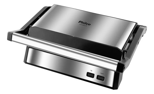 Grill e sanduicheira pgr21pi maxx clean 1000w cinza philco