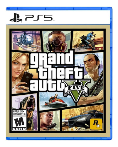 Gta 5 Ps5 Mídia Física Novo Lacrado Original Nacional Br