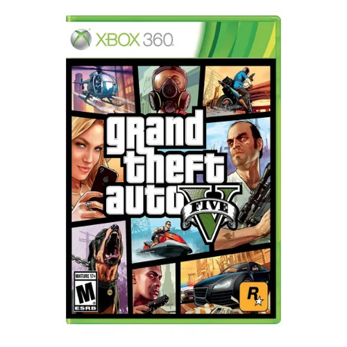 Gta 5 xbox 360 lt30 somente xbox 360 desbl0quead0 c capa 1