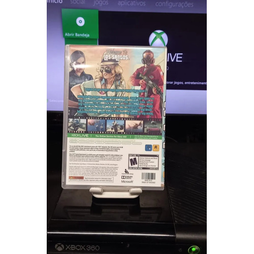 Gta 5 Xbox 360 Lt3.0 Somente Xbox 360 Desbl0quead0 C/ Capa!