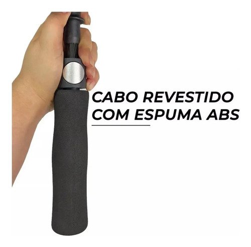 Guarda-chuva ET-One Automático Gigante 130cm Reforçado Preto Fibra de Vidro com Bolsa para Levar