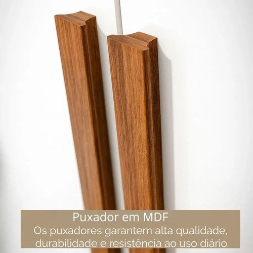 Guarda-roupa Casal Odisseia 8 Portas 4 Gavetas Com Espelho C Bege