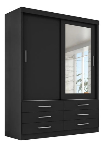 Guarda Roupa Tonielque Móveis GR Capri 2P/Esp Onix