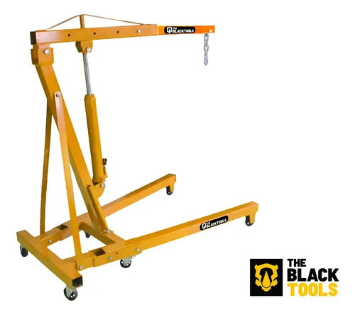 Guincho Girafa Hidráulico Dobrável 1 Ton The Black Tools