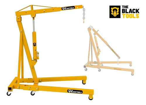 Guincho Girafa Hidráulico Dobrável 1 Ton The Black Tools