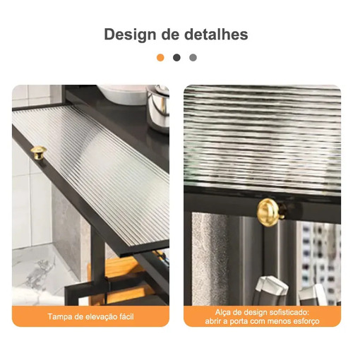 Haosin Organizador Escorredor De Louça E Copos Suspenso Parede Aço Carbono Com Acabamento Preto Fosco E Pintura Térmica Anti-ferrugem