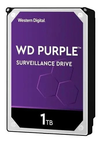 Hd de 1 tera sata para cftv purple western digital intelbras