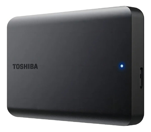 HD Externo Toshiba Disco rígido externo Portátil USB 3.0 Toshiba Canvio Basics HDTB510XK3AA 1TB