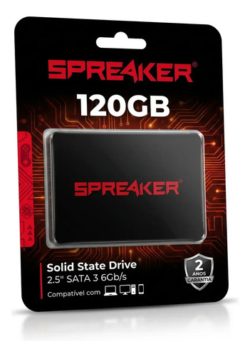 Hd ssd interno 120gb 25 sata3 6gbs para computador pc notebo