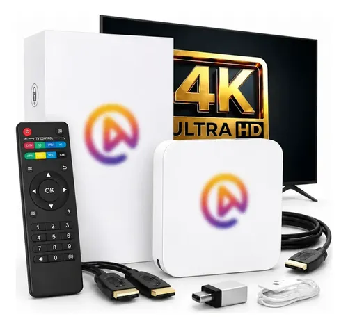 Hdmi smart tv box uni v10 4k versao 3a geracao padrao 2026