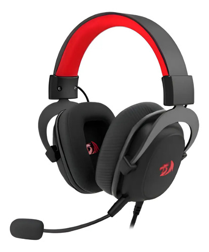 Headset gamer redragon zeus lite preto drivers 53mm com micr