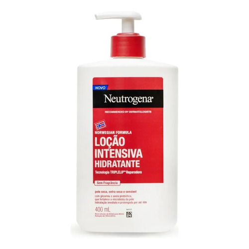 Hidratante corporal intensivo norwegian frasco sem 400ml neu