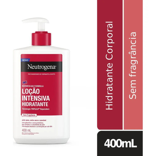 Hidratante Corporal Intensivo Norwegian Frasco Sem 400ml Neutrogena