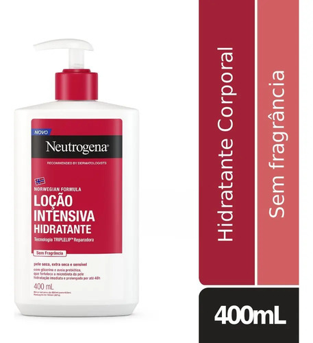 Hidratante Corporal Intensivo Norwegian Frasco Sem 400ml Neutrogena