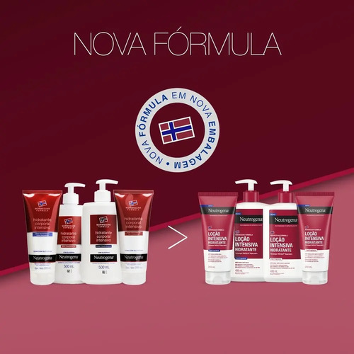 Hidratante Corporal Intensivo Norwegian Frasco Sem 400ml Neutrogena