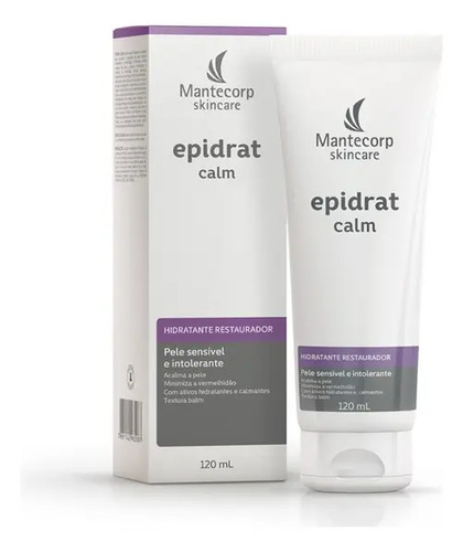 Hidratante facial epidrat calm 120ml mantecorp skincare todo
