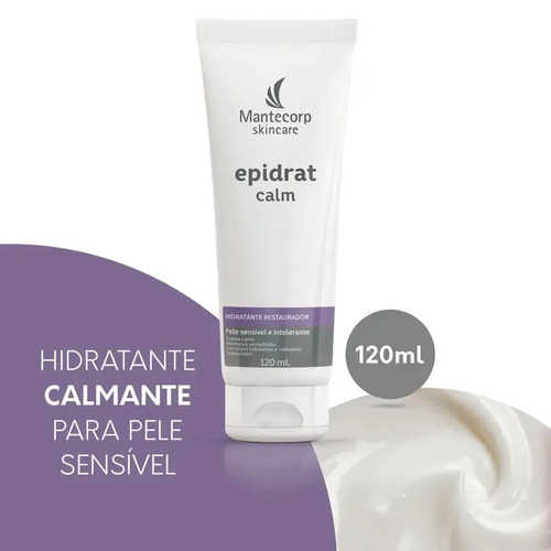 Hidratante Facial Epidrat Calm 120ml Mantecorp Skincare Todo Tipo De Pele Dia/noite