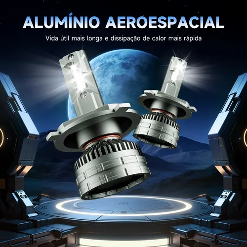 Higoogoo G70 Par Farol Carro Led H4 H1 H7 H11 Hb3 Hb4 H3 H27
