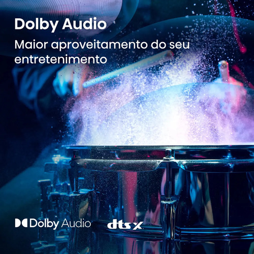 Hisense Smart TV FHD 50" Polegadas 50A4NV com HDR10, DTS Virtual X, Compatibilidade Alexa e Google Home