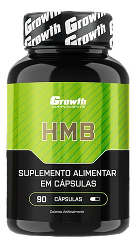 Hmb 90 capsulas growth supplements sem sabor