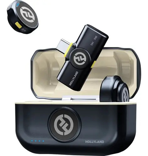 Hollyland lark m2 microfone s fio p iphone 151617 e android