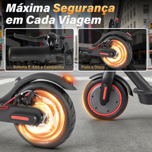 HONEYWHALE M2 Pro Patinete Elétrico Adulto, 500W Scooter Elétrica, Velocidade Máxima de 32 KM/H, 22 KM de Autonomia, Honey Whale Patinete Juvenil com Controle de Aplicativo Bluetooth