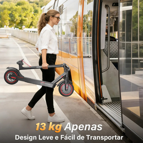 HONEYWHALE M2 Pro Patinete Elétrico Adulto, 500W Scooter Elétrica, Velocidade Máxima de 32 KM/H, 22 KM de Autonomia, Honey Whale Patinete Juvenil com Controle de Aplicativo Bluetooth