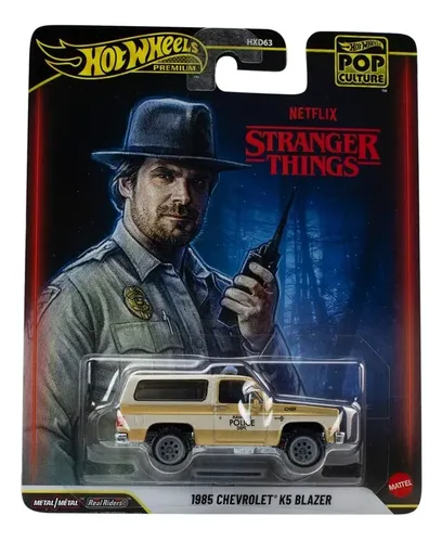 Hot wheels pop culture chevrolet k5 blazer stranger things