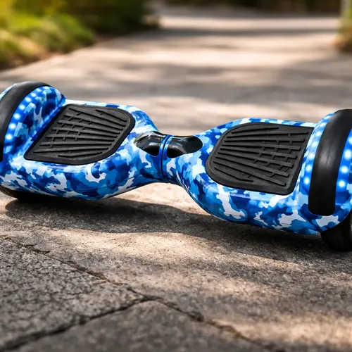 Hoverboard Overboard Skate Elétrico 6.5 Bluetooth Com Led