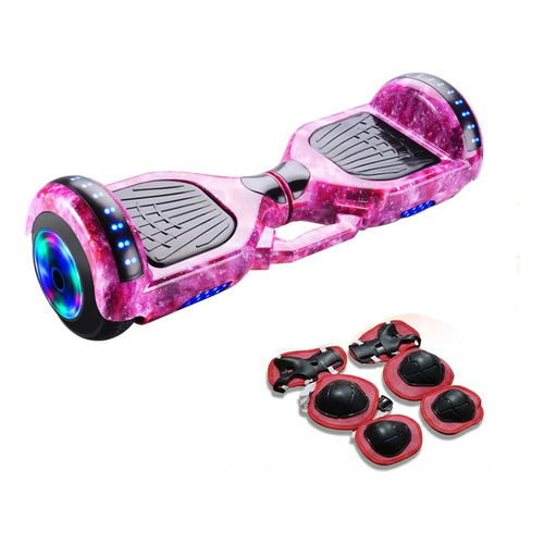 Hoverboard skate eletrico 65 polegadas com led e bluetooth 1