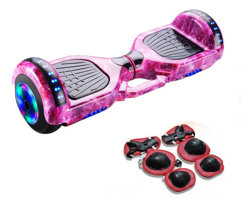 Hoverboard Skate Elétrico 6.5 Polegadas Com Led E Bluetooth