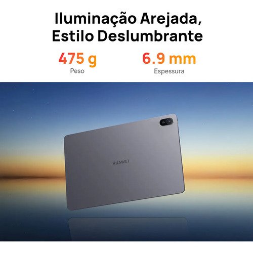 HUAWEI MatePad SE 11 4GB+128GB Tablet,FullView Display,Bateria de grande capacidade,Cantinho das Crianças,Design de Corpo Único em Metal,Superbateria de 7700 mAh + 22.5W,Cinza Nebula