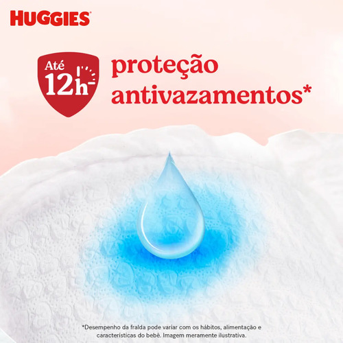 Huggies Fralda Descartável Máxima Proteção XXG - 112 Un