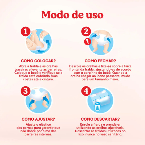 Huggies Fralda Descartável Máxima Proteção XXG - 112 Un