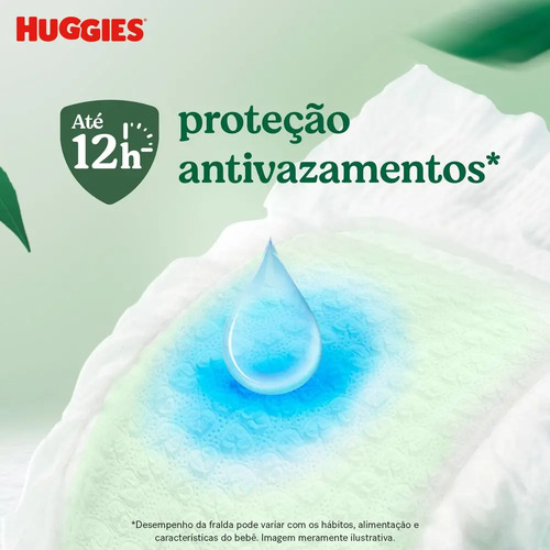 Huggies Fralda Pants Roupinha Premium Natural Care XXG - 52 Unidades