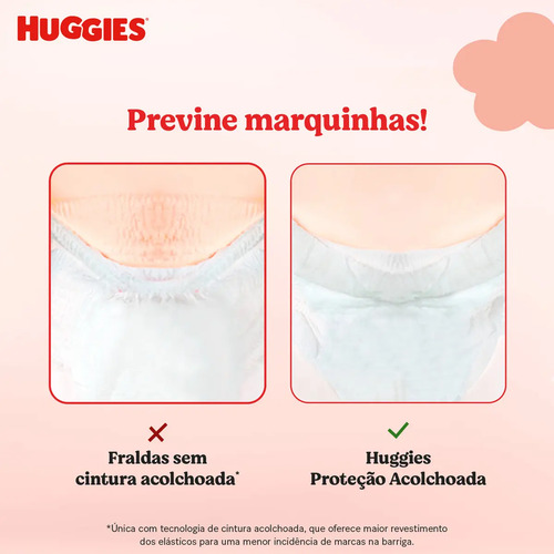 Huggies Fralda Pants Roupinha Proteção Acolchoada XG - 64 Un