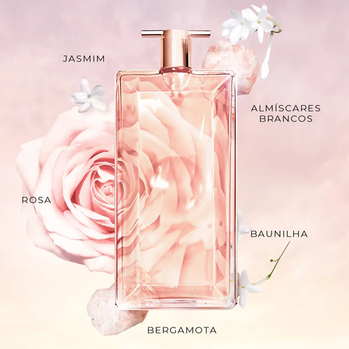 Idôle Lancôme, Perfume Feminino Eau de Parfum Chipre Floral com Rosas Centifolia, Damascena e Jasmim, 100ml