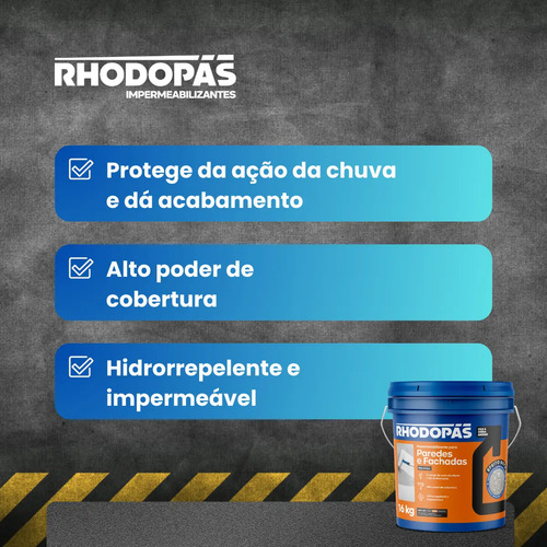 Impermeabilizante Protege Paredes E Fachadas Bd 16kg Areia