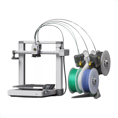 Impressora 3d bambu lab a1 combo a1c cinza