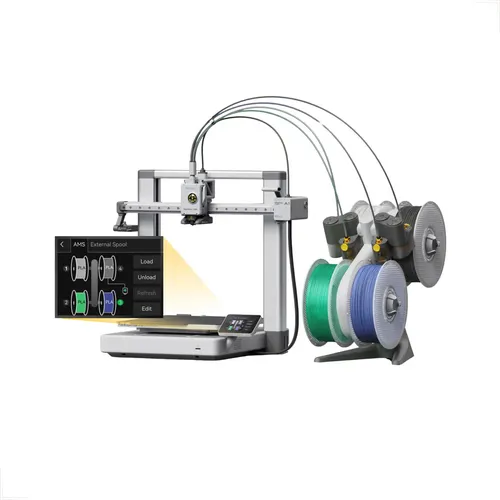 Impressora 3d bambu lab a1 combo ams lite impressao 4 cores