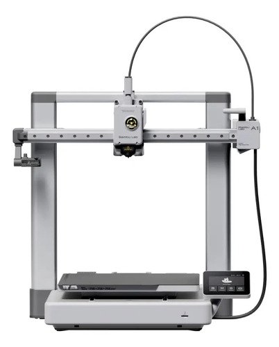 Impressora 3d Bambu Lab A1 Sem Ams Prateado Cinza