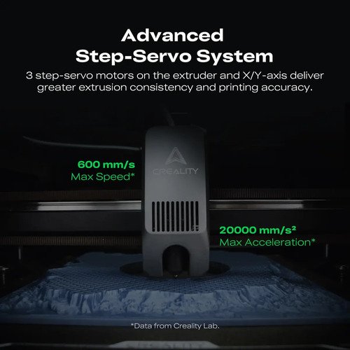 Impressora 3d Creality K2 Combo Com Cfs Multicolor, 600 Mm/s Cor Preto