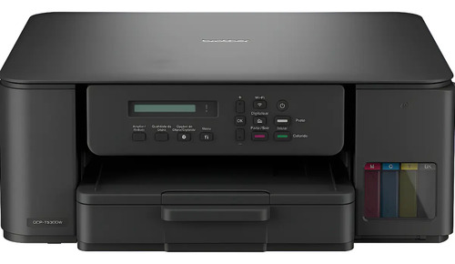 Impressora brother inkbenefit dcp t530dw cor preto