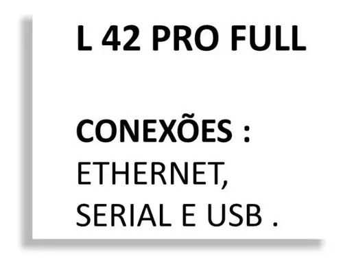 Impressora De Etiquetas Elgin L42 Pro Full Usb Serial Preto
