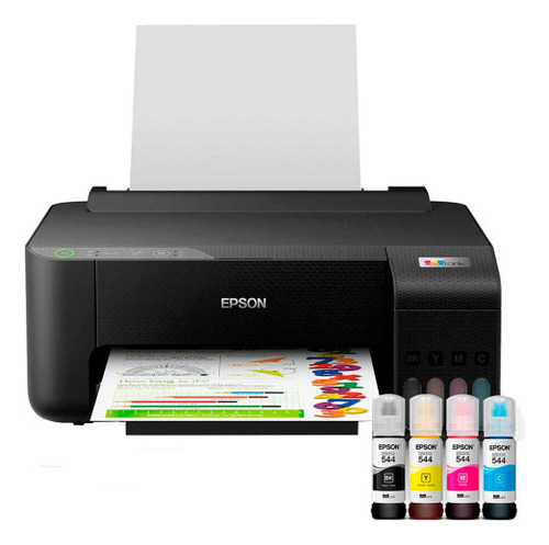 Impressora epson ecotank l1250 tanque de tinta colorida cor